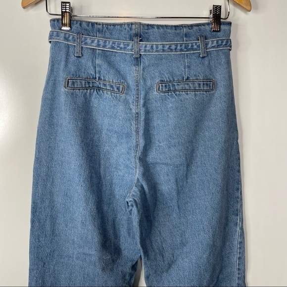 Black Label C’est Toi High Waist Exposed Zip Fly Jeans Size 27/3 - Picture 4 of 5